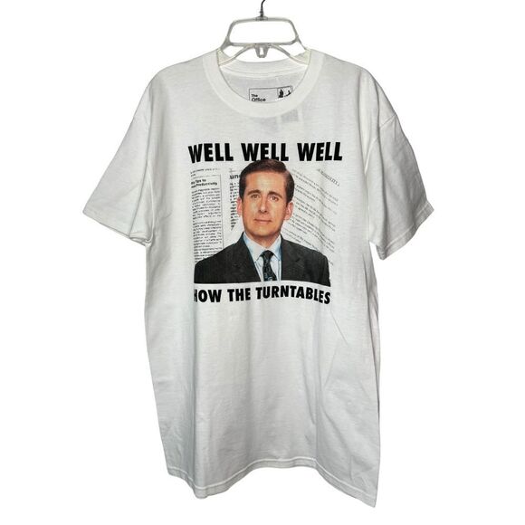 The Office How The Turntables Graphic Tee NWT M - Picture 1 of 4